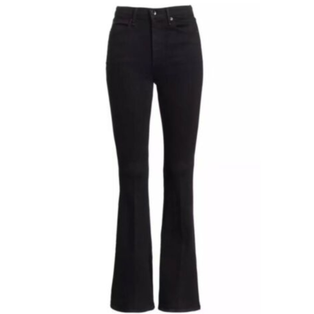 Rag & Bone Jeans High Rise Bella Flare with Slit
